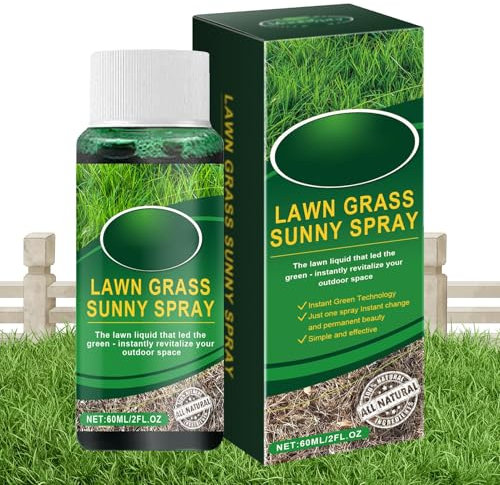 Fertilizzante liquido per, Fertilizzante liquido per prato,Booster e fertilizzante per prato da 60 ml - Fertilizzante liquido per una crescita robusta, fertilizzante multiuso per prati,