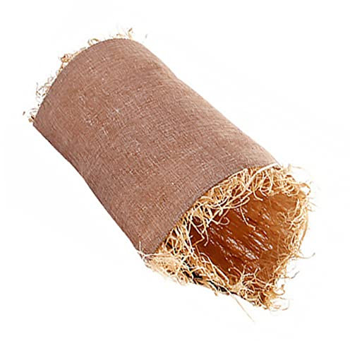 Gatuida Hamster Tunnel nagerhaus nager Stroh Tunnel für Haustiere Heu Tunnel für Haustiere Kleintiertunnel Rattenfalle Hamsterbett Haustierbedarf Häschen-Tunnelnest Leinen- Khaki
