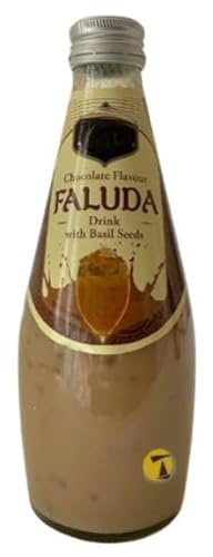 Chocolate Flavour Faluda Drink with Basil Seed - 290ml (Pack of 36) Elevate Your Everyday With A Moment Of Pure Indulgence