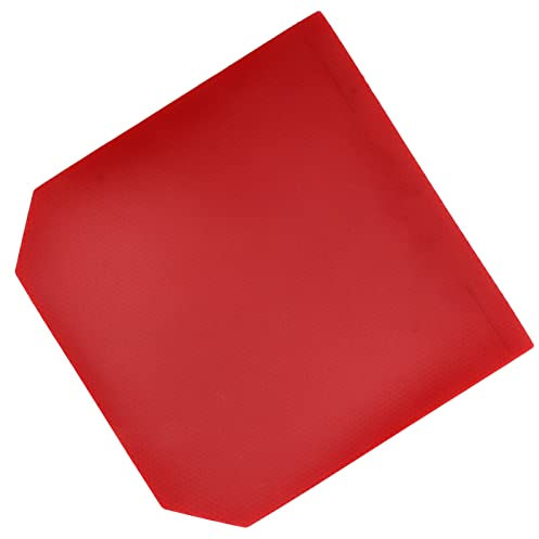 Bewinner Tischtennis-Gummi Belag Rot 2,1mm - Hochelastischer Schwamm für Anfänger Training