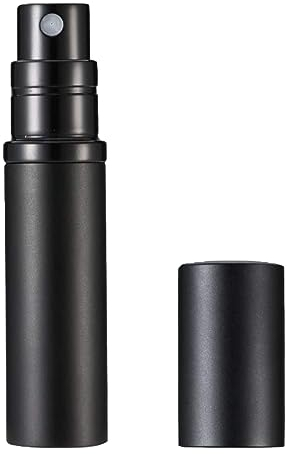 Euiooctory Vaporisateur Parfum Vide - Mini Flacon Rechargeable par Le Bas, Atomiseur Anti-Fuite avec Capuchon de Protection pour Les Voyages, Les Femmes et Les Hommes