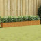 ZEYUAN Jardinera Acero corten 360x40x40 cm, Huerto Urbano Terraza, Jardineras Exterior, Jardineria Maceteros, Mesa De Cultivo, Huerto En Casa 824523