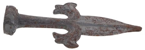 jojofuny Pratico Terminale Per Recinzione Decorativo Per Recinzione Puntale Per Palo Di Recinzione Saldabile Recinzione in Metallo Recinzione Decorativa in Ferro Per Giardino