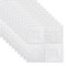 HpLive 10/20/40 Stück Selbstklebende 3D Wandpaneele, Steinoptik Schaumstoff Wandaufkleber, Weiche Wandverkleidung für Wohnzimmer Schlafzimmer Küche, 35x35cm, Weiß(10pcs)