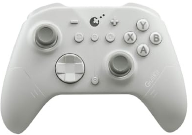 GuliKit ES Pro Controller Per PC/Switch 2, Con TMR Joysticks, 950mAh Batteria, 3 Modalità-Bluetooth,Cavo e Hyperlink Per PC/Switch &Switch 2 /iOS/macOS, Grigio