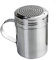 QOTSTEOS Spice Jars Stainless Steel Storage Containers, Seasoning Bottle Rotatable Seasoning Shaker Spice Bottle with Rotating Cover and Handle for Salt, Perfect for Kitchen Cooking and Barbecue