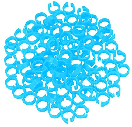 Beavorty Vogelidentifikationsbänder 100 Stück Taubenfußringe und Bequem für Ziervögel