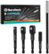 DURATECH Adaptateurs Porte Douille 5 Pièces, Entraînement 1/4, 3/8, 1/2 Socket Adaptateur, Barres d'Extension pour Perceuse Visseuse et Tournevis Porte-embout