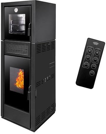 Poêle à Granulés Etanche avec Four Ardoria 13 kW Sannover