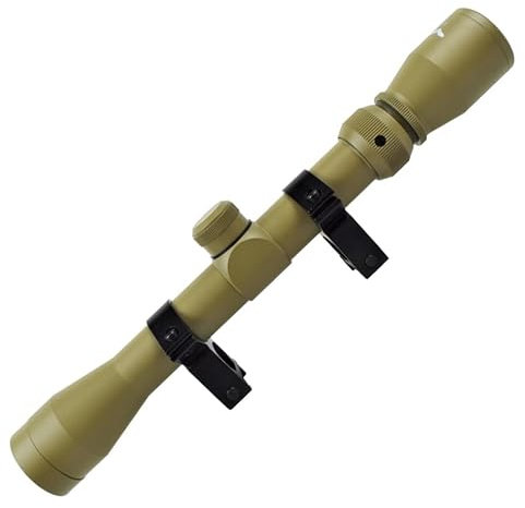 ECOMMUR Mirino 3-9x32 | Mirino sportivo per fucili, carabine e pistole ad aria compressa (pallini).