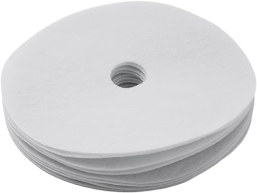 YUETTYY Lot de 10/20 filtres universels pour sèche-linge à linge, filtre d'échappement de rechange pour sèche-linge à linge, 235 x 33 mm, blanc (lot de 20)