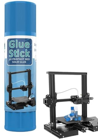Självhäftande penna för 3D-utskrift - interneringspenna för uppvärmda trycksängar, säkert tryck med PLA, petgs, ABS | 3D-klistermärke med starkt grepp, avtagbar utan rester, värmebeständig och