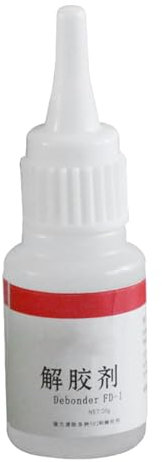 Super - Dispositif De Retrait De Solvant 3 Cm Avec Grattoir Polyvalent | 20g Liquide Pour Les Étiquettes Adhésives Et Résiduelles | Formule Sans Traces | Affiche Portable Pour Les Ongles De Voiture