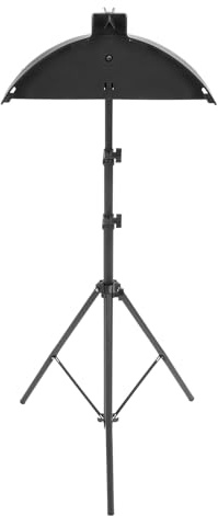 BONKZEBU Dartboard-Ständer mit Freistehendem Stativ, Faltbarer, Robuster, Leicht zu Montierender Dartboard-Ständerhalter aus Stahl für 17-Zoll- und 18-Zoll-Dartboards,