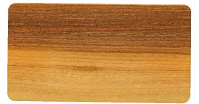 10 x Hofmeister® breakfast board made of 2-coloured walnut wood, 22 cm, 100% EU handmade, protects your knives, sturdy bread board, snack board for the stall, small board