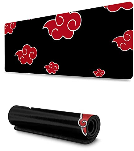 GTOTd Anime Mouse Pad (1pcs) with Non-Slip Rubber.Gifts Merch Anime Large Mouse Pad11.8×31.4Inches for Keyboard Mouse Suitable Game Room Decoration for Teens