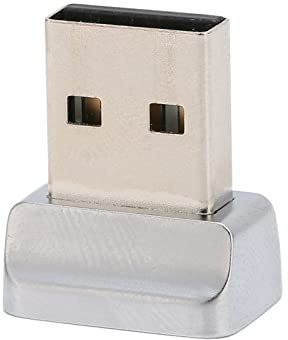 Cuifati USB-Fingerabdruckleser für Windows 7 8 10 Fingerabdruckscanner Scanner PC-Dongle-Fingerabdrucksensor 360 Grad 0,5 STouch Schneller Passender Biometrischer Tragbarer