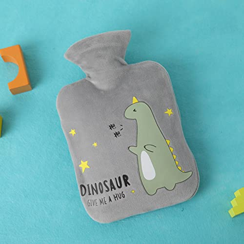 Wärmflasche mit weichem Bezug,1l Weicher Premium Vliesbezug,ideal für Schmerzlinderung, Arthritis, Sportverletzungen, Ist das beste Geschenk für Familie und Freunde