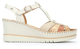 Pikolinos Keilsandalen in Leder AGUADULCE für Frauen Farbe NATA