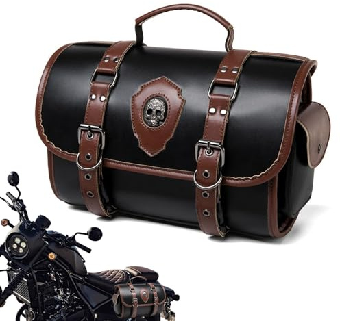 Borsa degli attrezzi per moto, borsa per attrezzi da equitazione, multiuso per telaio laterale, scooter elettrico, sedile posteriore