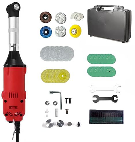 Limpiador y Abridor de Juntas de Azulejos Eléctrico, Kit de Herramientas para la Limpieza de Juntas de Azulejos de 550 W con Caja de Almacenamiento, Máquina para Juntas de Azulejos