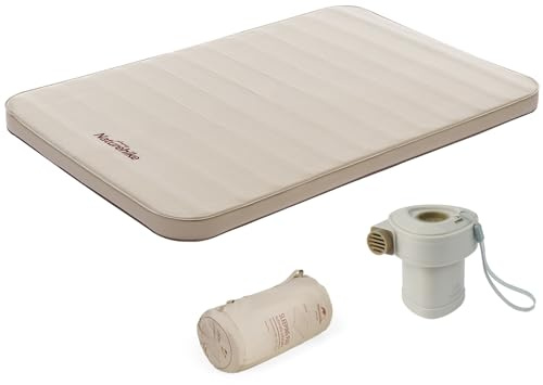 Naturehike Camping Air Mattress with Portable Mini Air Pump Inflatable Mattress for Home, Outdoor Camping Double