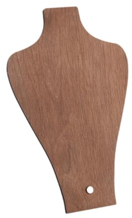 KiBcsLic Présentoir à Bijoux en Bois pour Buste, Collier, Chevalet, Accessoires de Photographie, Commode, S