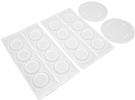 Eminchu Kaffekapselställ Silikonform, Mjuka Flexibla Hållbara Formar för Kaffeförvaring, Perfekt för Hemmakök, 4 Enheter