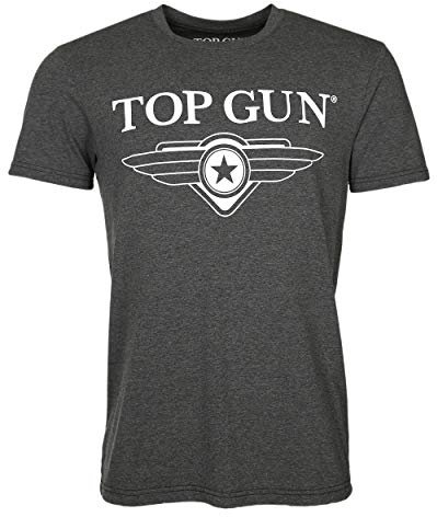 Top Gun Herren T-Shirt Cloudy Tg20191006 Anthracite,XL
