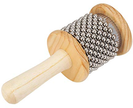 Cabasa Mini Cabasa 16 x 6,6 cm für musikalische Ausbildung für das Training von Unterrichtsbedarf