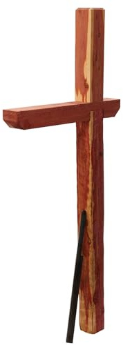 Architectural Mailboxes Cedar Deluxe Drive-in Cedar Wood Mailbox Post, Compatibility Code A, B, C, DPKX00AM, Aromatic Cedar