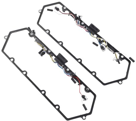 Cablaggio Guarnizioni Coperchio Valvole, Standard OEM Professionale 37PCS F4TZ12A342BA per Motori Powerstroke E‑250 E‑350 7.3L