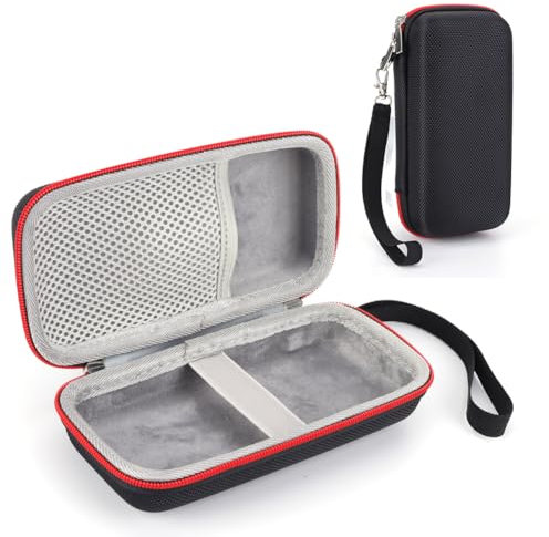 GETBSTOOP Hartschalen-Tragetasche for Rg35xx Handheld-Spielekonsole, -Tasche, Aufbewahrungshalter, Organizer mit Netztasche, wasserdichte Multifunktions-Reise-Aufbewahrungstasche