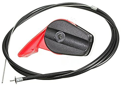 Wivplex Câble d'accélérateur for tondeuse à gazon, interrupteur de commande universel, Kit de poignée de levier, tondeuses à gazon électriques à essence, nouveaux accessoires de commutation Poignée d'