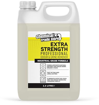 Chemical Trade Store - Rimuovi Odori & Urina Enzimatico 2,5 L - Eliminatore Professionale di Macchie e Odori per Animali Domestici - Sicuro per Tappeti, Rivestimenti e Pavimenti Duri