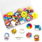 Cinco 40 Stück Acryl Nadeln für Dekoration Lose Cartoon Stecknadeln Set Verriegelungsstifte Rücken Brosche Bar Pins für Rucksack Taschen Kleidung Jacken