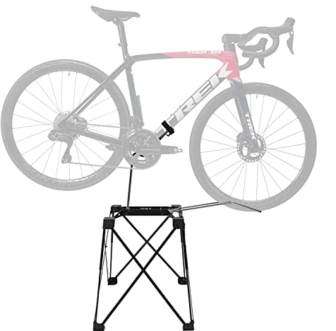 iWA (Maruhachi Koki) 1 Disc Brake / Thru Axle Compatible Horizontal Display & Maintenance Bicycle Bike Stand 1-PRO Black