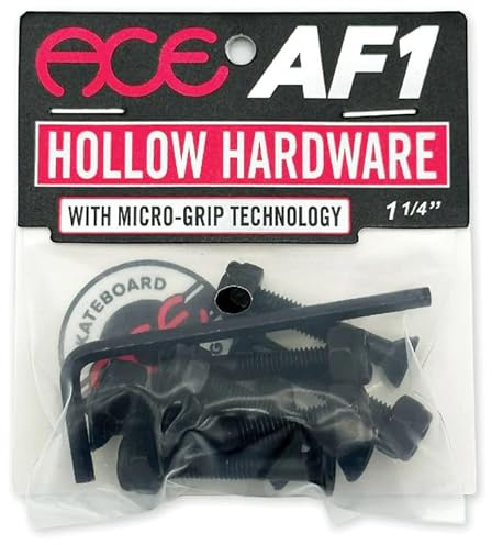 Ace Skateboard Hardware Hollow Gripper Bolts - 1 1/4 Allen