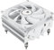 Thermalright AXP90-X53 Blanco Low Profile CPU - Ventilador PWM delgado TL-9015w, tecnología AGHP, para AMD AM4/Intel 1700/1150/1151/1151/1155/1155/1156/1200 (blanco)