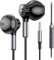 BENEWY ME910 Kopfhörer mit Kabel, extra Bass, mit Mikrofon,geräuschisolierend, In Ear Ohrhörer für iPhone, iPod, iPad, MP3, Huawei, Samsung, 3,5 mm Klinkenstecker.