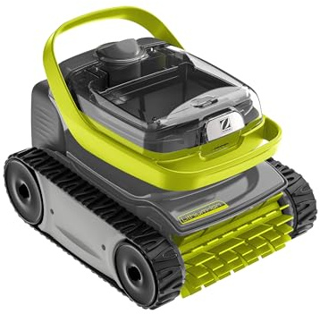 Zodiac Robot de Piscine Pixel OP 3220 WR000657 - Nettoie Le Fond et Les parois des piscines jusqu'à 8 x 4 m. Batterie au Lithium, Cycle 2 h, Filtration Fine, fenêtre Transparente