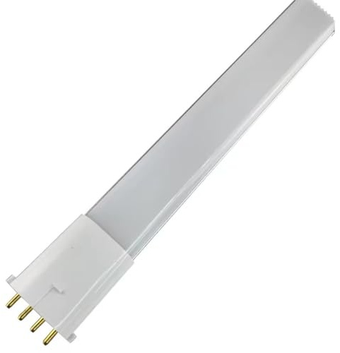 Generico 220V 230V 6W 8W 12W 2G7 Luce a LED, luminosità 2G7 Plug Lampadina a LED compatta LED CFL Luce 2G7 4pin LED Tubo,Cool White,6W 115mm
