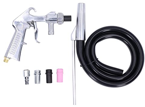 Sandblaster Sand Blasting Kit Sand Blaster Sandblasting Spray Gun Tool Set Sand Blasting Gun with Nozzle for Polishing