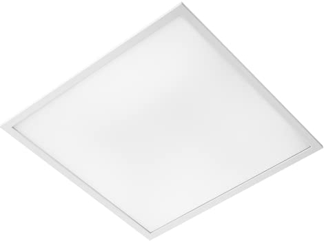 WSU Lights LED Panel, Deckenleuchte, 62x62cm, 3200lm, 3000K, 40W, inkl. Trafo, Rasterleuchten, Einlegeleuchte, Büroleuchten (3000K)
