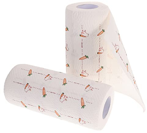 Anneome 2rollen Putzlappen Aus Zellstoff Reinigungspapiertücher Für Küche Und Langlebig Zuverlässige Reinigungswirkung Praktisch Und Bequem Zu Verwenden