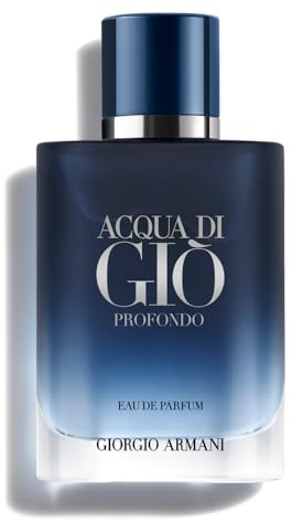 Armani Acqua Di Gio Pour Homme Profondo Eau de Parfum, nachfüllbar, Spray, 50 ml