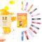 ToysButty 12 Farben Mica Pulver Kit für Epoxidharz-Pigmentset Seifenfarben, blumige Farben in Tuben aufbewahrt, Make Up, Lipgloss, Badebomben, Kunstharzfarbstoff Herbst der 4-Jahreszeiten-Kollektion