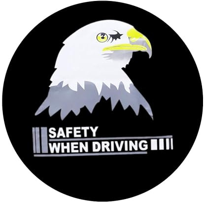 Funda Rueda Repuesto Cubierta de la Rueda de Repuesto del Coche de 13-17 Pulgadas Funda de la Cubierta del neumático de Repuesto del vehículo de la PU del PVC for los Accesorios de Las Ruedas de los