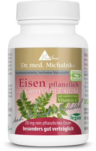 Eisen pflanzlich Dr. med. Michalzik - ohne Zusatzstoffe - von Biotikon®