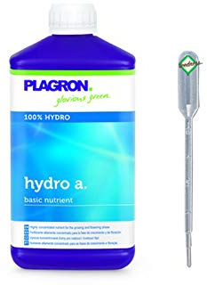 Plagron Hydro A+B 1 litros - Abono hidropónico Abono hidropónico Cultivo de plantas de interior